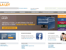 Tablet Screenshot of laley.com.uy